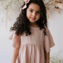 Jamie Kay Peach Whip Organic Cotton Muslin Chloe Dress Dresses