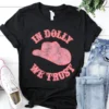 J+j Retro Dolly Pink Hat Black Tee