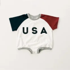 Orcas Lucille Usa Oversized Romper Overalls + Rompers