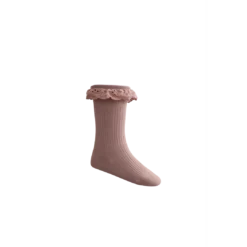 Jamie Kay Footwear Dustywood Frill Knee High Socks
