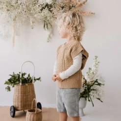 Jamie Kay Dusted Olive Jude Cord Shorts