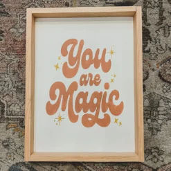 Emrose You Are Magic Retro Sign Decor