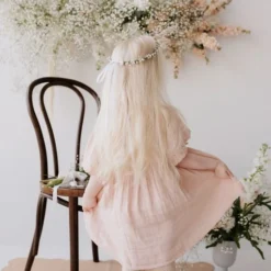 Jamie Kay Peach Whip Organic Cotton Muslin Chloe Dress Dresses