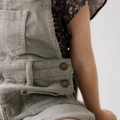 Jamie Kay Overalls + Rompers Dusted Olive Chase Cord Overalls