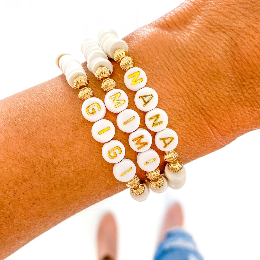 J+j Bracelets Gigi White Bracelet 4 J+j Bracelets Gigi White Bracelet