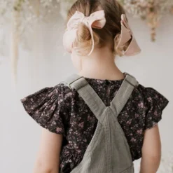 Jamie Kay Tops Peony Floral Organic Cotton Pincord Willow Top