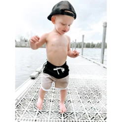 Little Bipsy Sand Hybrid Swim + Walking Shorts