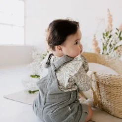Jamie Kay Overalls + Rompers Dusted Olive Chase Cord Overalls