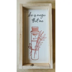 Emrose She Is Magic Wooden Sign Decor