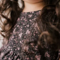 Jamie Kay Tops Peony Floral Organic Cotton Pincord Willow Top