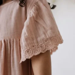 Jamie Kay Peach Whip Organic Cotton Muslin Chloe Dress Dresses