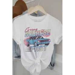 J+j Going Nowhere Fast White Tee