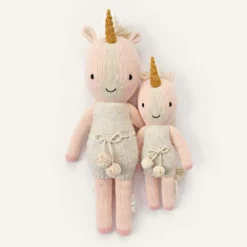 Cuddle And Kind Dolls + Plushies Ella The Unicorn Knit Handcrafted Regular Doll