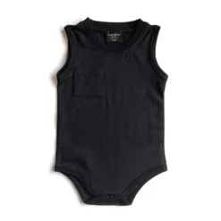 Little Bipsy Bodysuits Black Tank Bodysuit Onesie