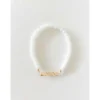 Little Lunds Co White Shimmer Bracelet