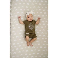 Mebie Baby Explore Olive Green Tee