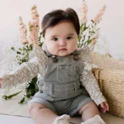 Jamie Kay Overalls + Rompers Dusted Olive Chase Cord Overalls