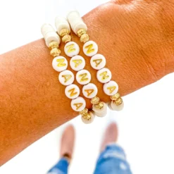 J+j Bracelets Nana White Bracelet