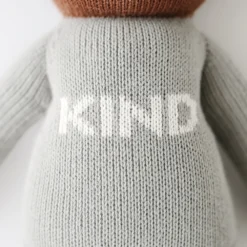 Cuddle And Kind Oliver The Bear Knit Handcrafted Regular Doll Dolls + Plushies