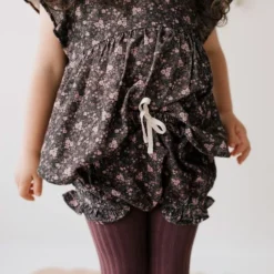 Jamie Kay Peony Floral Organic Cotton Pincord Bloomers