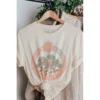 J+j Flowers In The Sun Cream Tee Graphic Tees