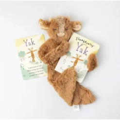 Slumberkins Books + Puzzles Yak Ginger Snuggler - Self Acceptance Collection