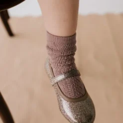 Jamie Kay Footwear Dustywood Cable Weave Ankle Socks