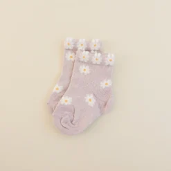Olivia J Footwear Daisy Lavender Socks