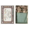 Maileg Dolls + Plushies Baby Twin Mice In A Box Toy