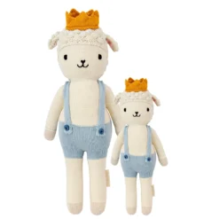 Cuddle And Kind Sebastian The Lamb Knit Handcrafted Regular Doll Dolls + Plushies