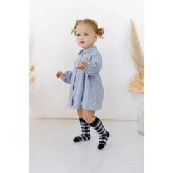 Olivia J Footwear Buffalo Check Socks