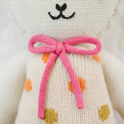 Cuddle And Kind Dolls + Plushies Lucy The Lamb Knit Handcrafted Little Doll