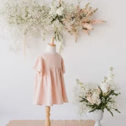 Jamie Kay Peach Whip Organic Cotton Muslin Chloe Dress Dresses