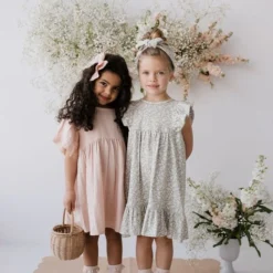 Jamie Kay Peach Whip Organic Cotton Muslin Chloe Dress Dresses