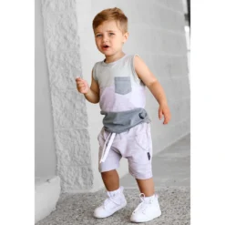 Little Bipsy Grey Harem Shorts Bottoms