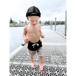 Little Bipsy Sand Hybrid Swim + Walking Shorts