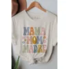 J+j Mama Mom Madre Cream Tee