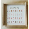Emrose Decor You Are My Sunshine Stacked Wooden Sign