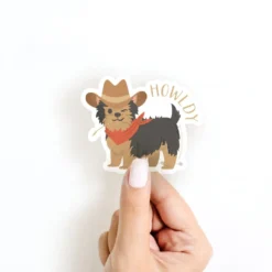 Onderkast Howldy Sticker