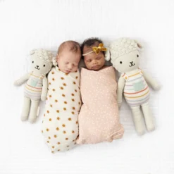 Cuddle And Kind Avery The Lamb Knit Handcrafted Regular Doll