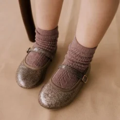 Jamie Kay Footwear Dustywood Cable Weave Ankle Socks