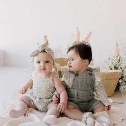 Jamie Kay Overalls + Rompers Dusted Olive Chase Cord Overalls