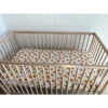 Oranges Muslin Crib Sheet - Arrows & Bow X Joss + J Crib Sheets
