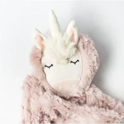 Slumberkins Unicorn Rose Snuggler - Authenticity Collection