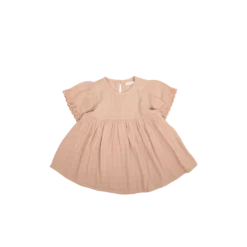 Jamie Kay Peach Whip Organic Cotton Muslin Chloe Dress Dresses