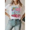 J+j Hotel California White Tee Graphic Tees
