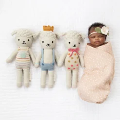 Cuddle And Kind Avery The Lamb Knit Handcrafted Regular Doll