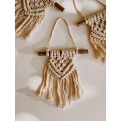 Village Thrive Ivy Small Macrame Wall Hanging