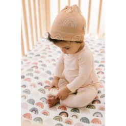 Joss + J Apricot Ribbed Bamboo Leggings