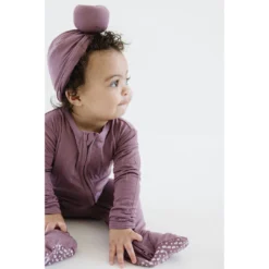 Joss + J Lilac Bamboo Zip Sleeper Sleepers